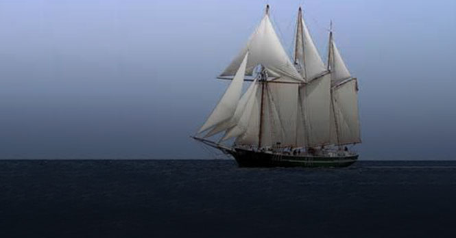 Menominee wood sets sail on the Great Lakes S/V Dennis Sullivan Ship Building Lumber